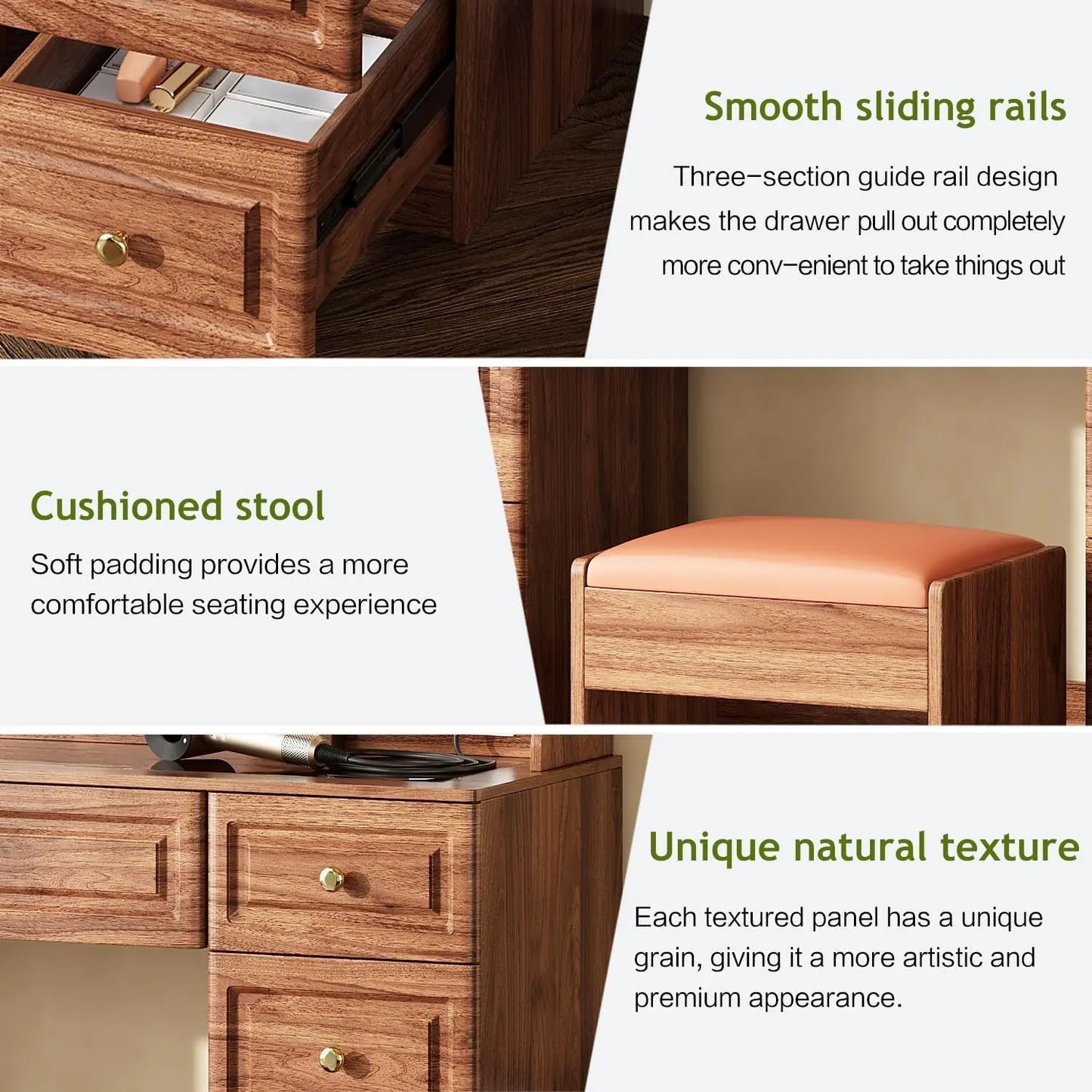 {{Pink Illuminated Vanity Desk With Premium LED  Mirror}} {{Product vendor}}