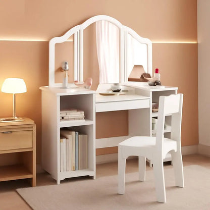 {{Pink Illuminated Vanity Desk With Premium LED  Mirror}} {{Product vendor}}