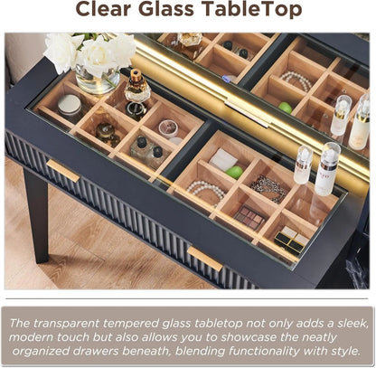 {{Pink Illuminated Vanity Desk With Premium LED  Mirror}} {{Product vendor}}